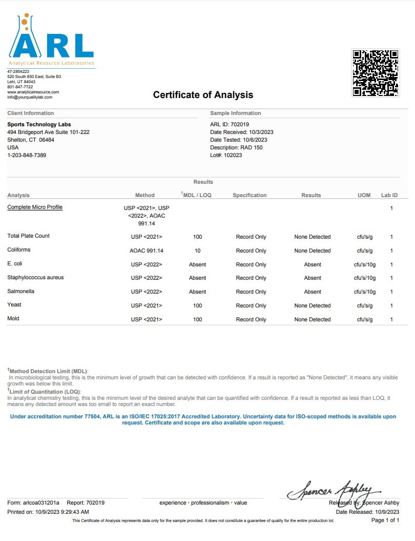 RAD-150 Powder (TLB-150) | 2 Grams - Image 4