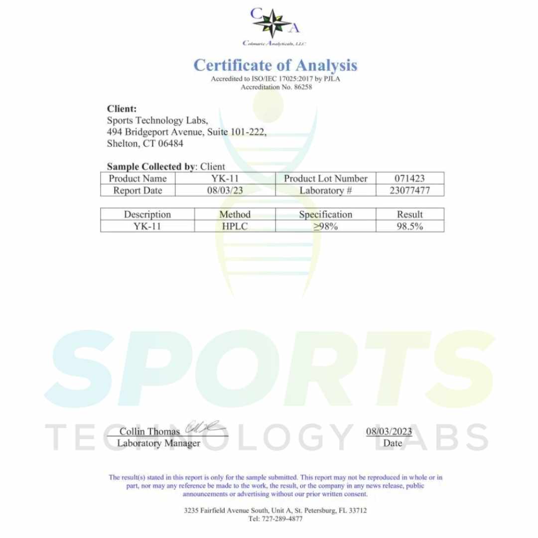 Liquid YK-11 – 10 mg/mL - Image 3