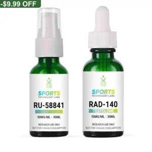 RAD-140 and RU-58841 Stack